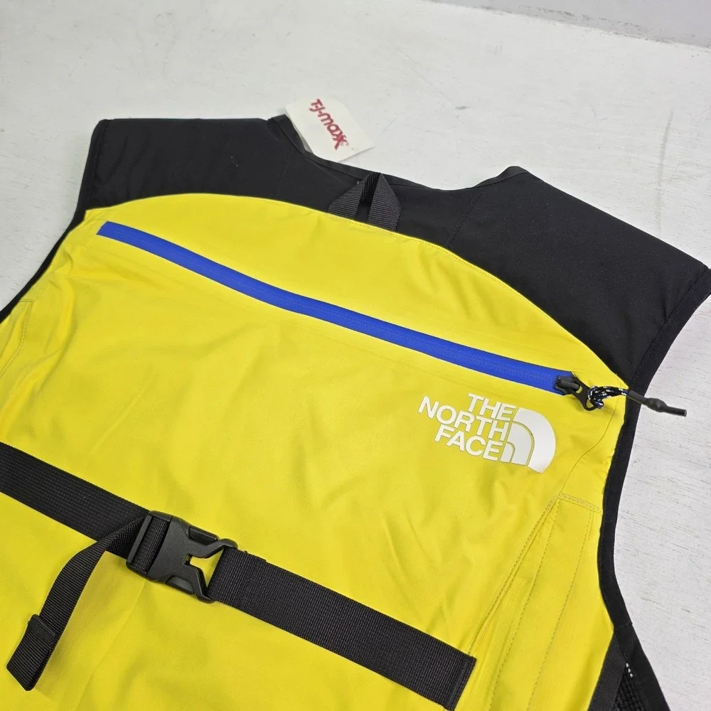 The North Face BLS 3L Vest‎ Lemon Black Unisex Women's L Men's M Layering Rare!